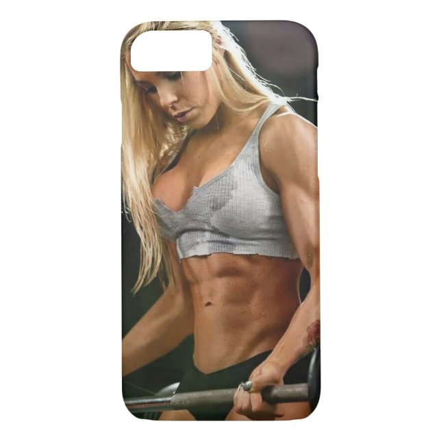 Hot Female Fitness Girl Case-Mate iPhone Case (Back)