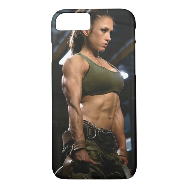 Hot Female Fitness Girl Case-Mate iPhone Case (Back)