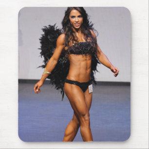 Hot Female Fitness Girls Mouse Mat