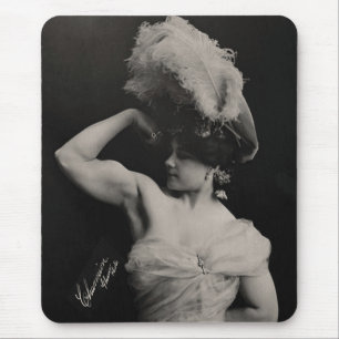 Hot Female Fitness Girls Mouse Mat