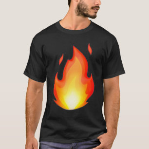 Hot Fire Clothing Lit Outfit Displays Heat Of Burn T-Shirt