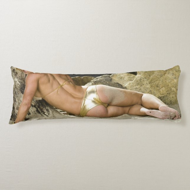 Hot Fitness Girl Body Cushion (Front)