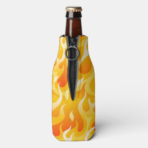 Hot flames bottle cooler