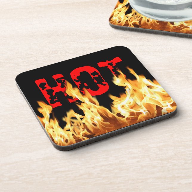 Hot Flames Coaster (Left Side)
