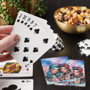 Hot Flash Chronicles Playing Card Deal, and Laugh 