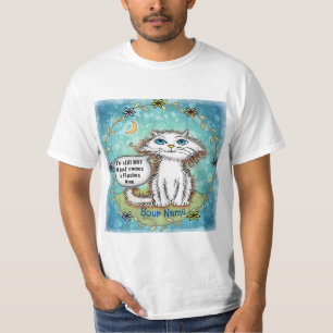 Hot Flashes Scraggles Cat T-Shirt