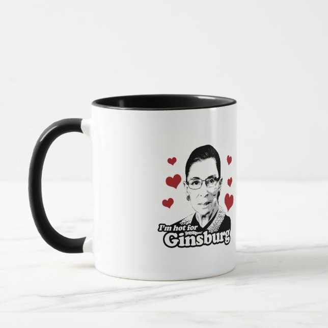 Hot for Ginsburg Mug (Left)