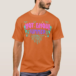 Hot Ghoul Summer Pastel Goth Gothic Funny Hallowee T-Shirt