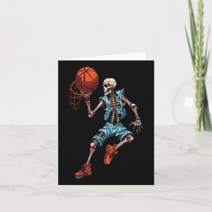 Hot Ghoul Summer Summerween Halloween Skeleton Mer Card
