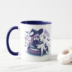 Hot Ghoul Summer Witch Halloween Mug