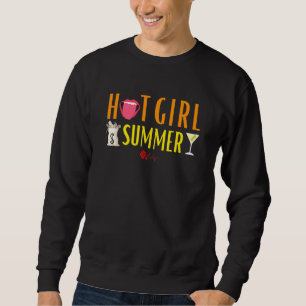 Hot Girl Summer Cool Vibe Baddie Sweatshirt