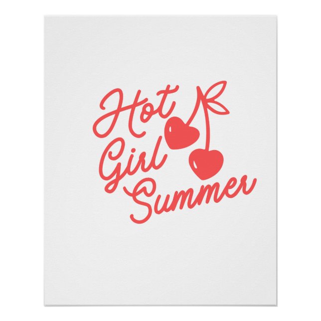 Hot Girl Summer Poster (Front)