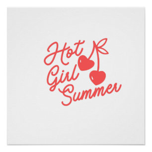 Hot GIrl Summer Poster