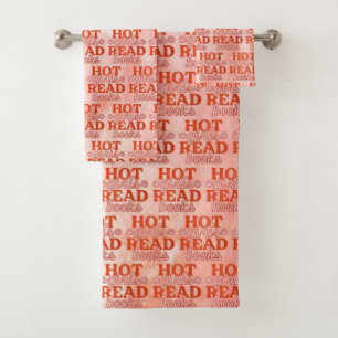 Hot Girls Read Books Bath Towel Set