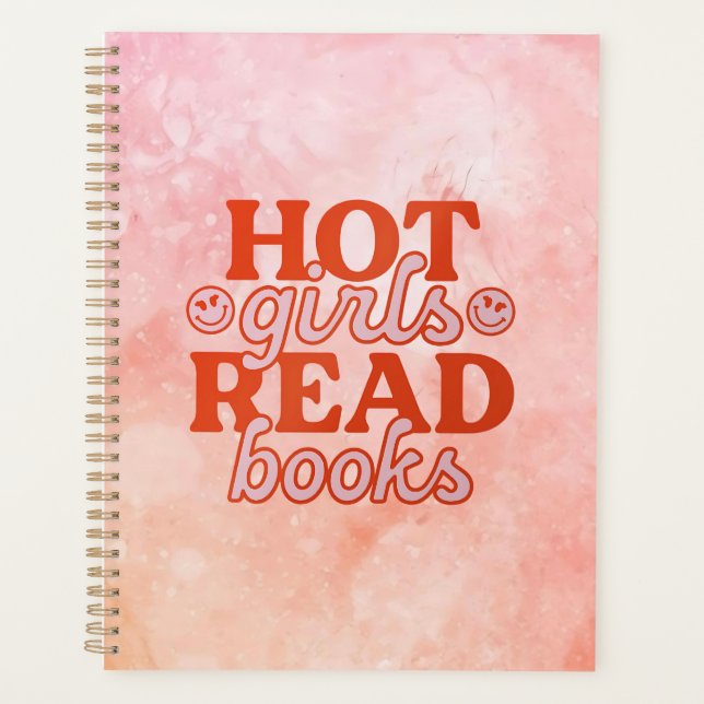 Hot Girls Read Books Planner (Front)