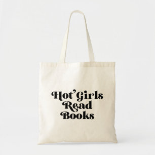 Hot Girls Read Books Tote Bag