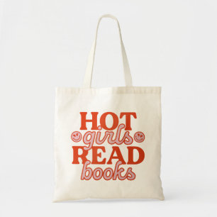 Hot Girls Read Books Tote Bag