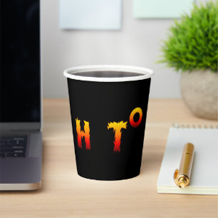 Hot Global Warming Paper Cups
