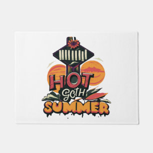 Hot Goth Summer Chic Doormat