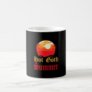 hot goth summer  coffee mug