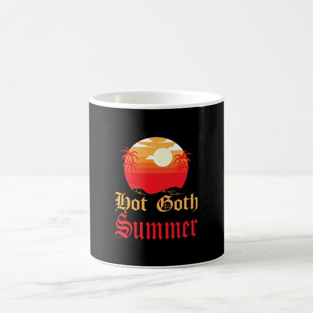 hot goth summer  coffee mug (Center)