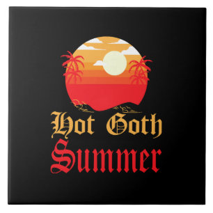 hot goth summer  tile