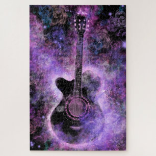Hot Guitar Music - Romantic Sounds - Painting Jigsaw Puzzle