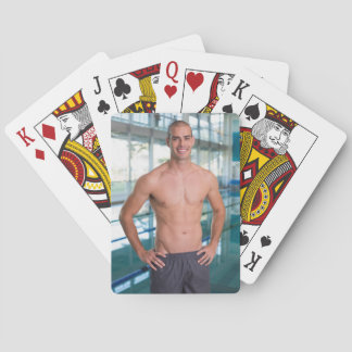 Hot Guy Sexy Shirtless Swimmer Muscle Man Hunk Playing Cards
