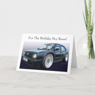 Hot Hatch Birthday Card