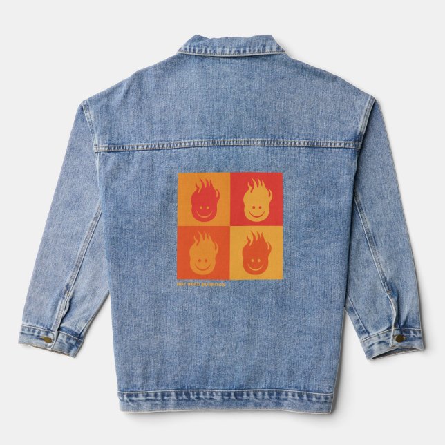 Hot Head Demin Jacket (Back)