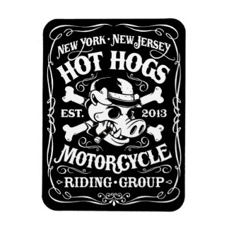 Hot Hogs 3" x 4" Magnet