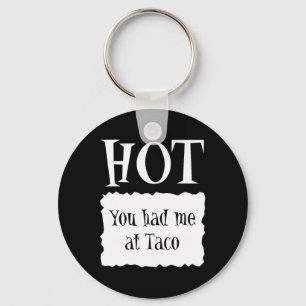 HOT - Hot Packet Halloween Taco Costume 1 Key Ring