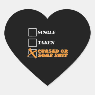 HOT Hot Packet Halloween Taco Costume Heart Sticker