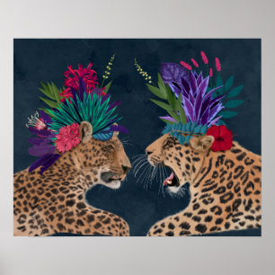 Hot House Leopards   A Couple Poster