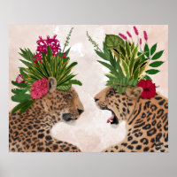 Hot House Leopards | A Pair