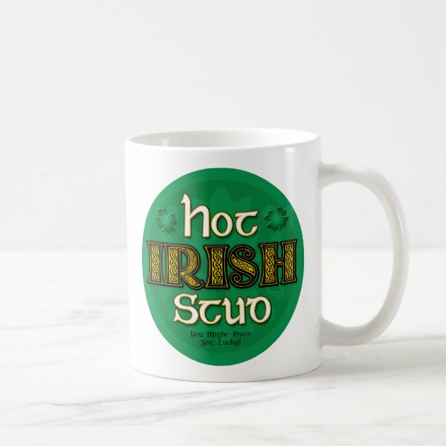 Hot Irish Stud (Mug) Coffee Mug (Right)