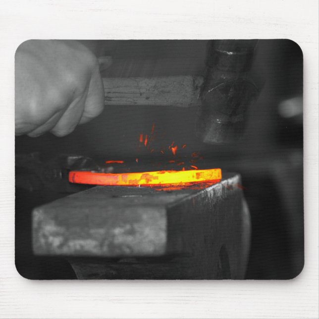 Hot Iron Mouse Mat (Front)