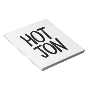 HOT JON NOTEPAD