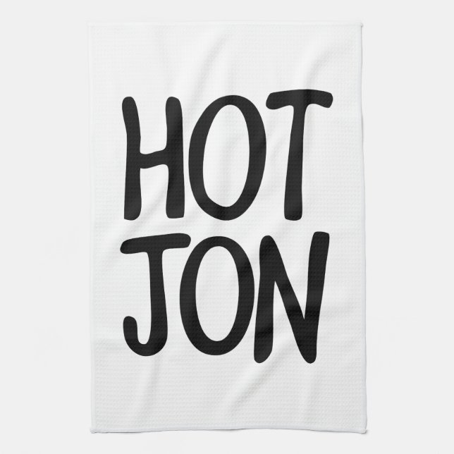 HOT JON TEA TOWEL (Vertical)