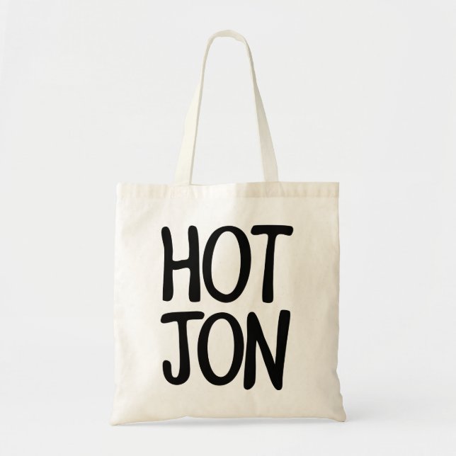 HOT JON TOTE BAG (Front)