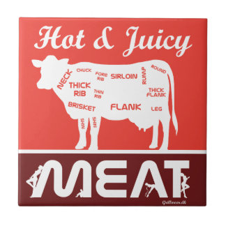 Hot & juicy meat tile