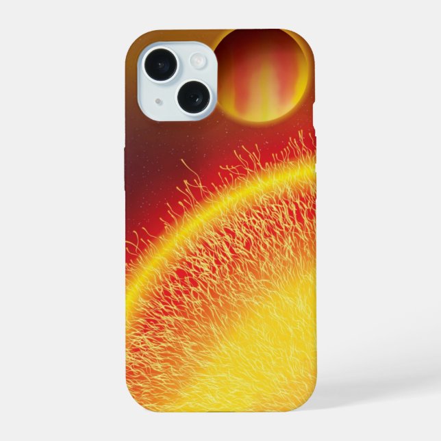 Hot Jupiter iPhone 15 Case (Back)