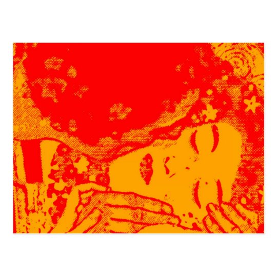 Hot Kiss Postcard