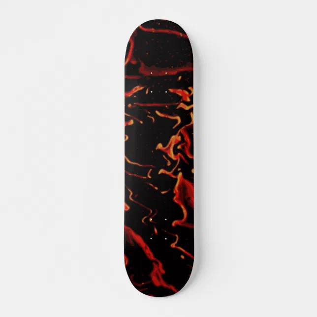 Hot Lava customise your own Skateboard Zazzle