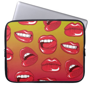 Hot Lips Laptop Sleeve