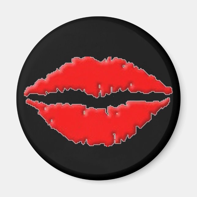 Hot Lips - Magnet (Front)