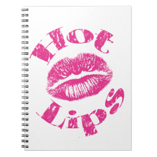 Hot Lips! Pink Lips Notebook