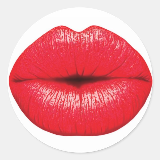 Hot lips stickers (Front)