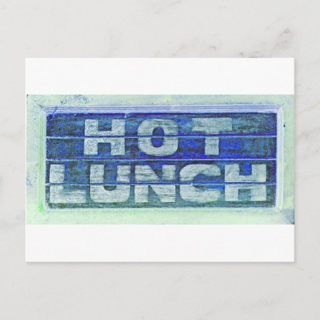 Hot Lunch Postcard (Front)
