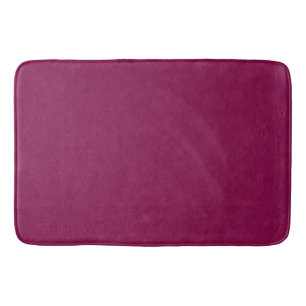 Hot Magenta Denim Texture,   Bath Mat